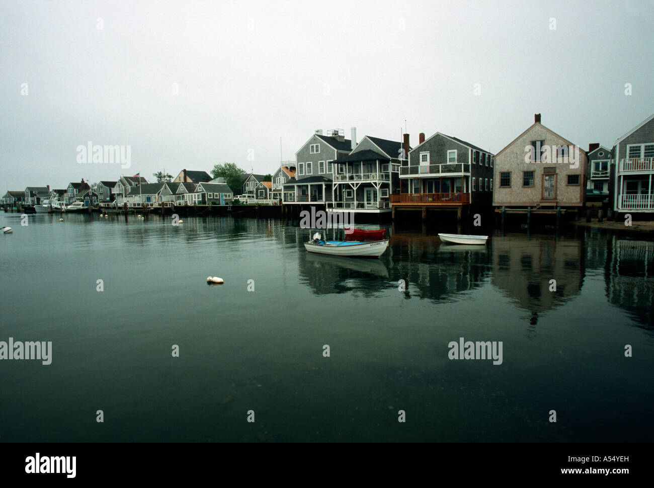 Old North Wharf Nantucket MA Stock Photo Alamy