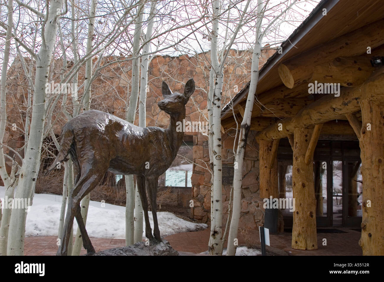 National Museum of Wildlife Art Stock Photo