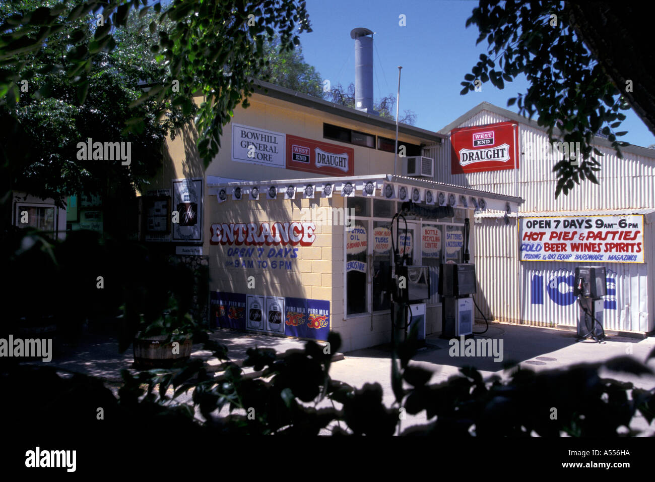 Shop in Bowhill Australia Stock Photo