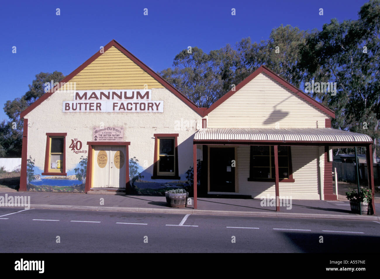 Old butter factory Mannum Australia Stock Photo Alamy