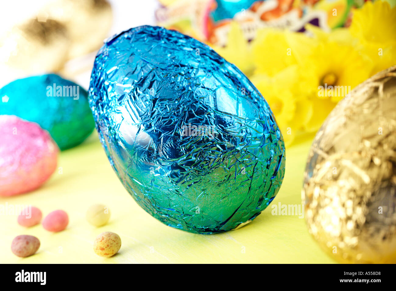 EASTER EGGS Stock Photo