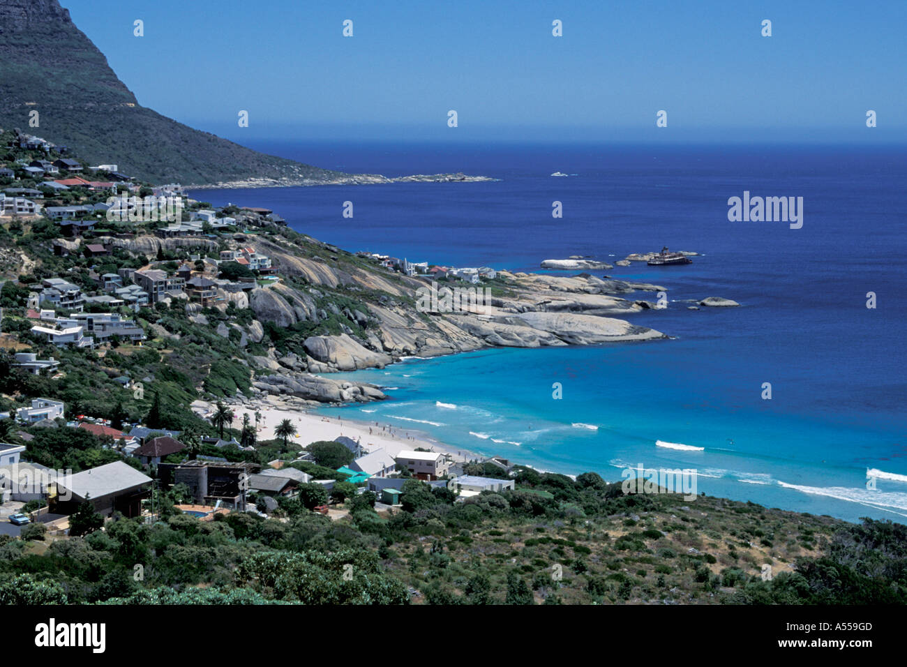 Beach of Llandudno close Cape Town South Africa Stock Photo Alamy