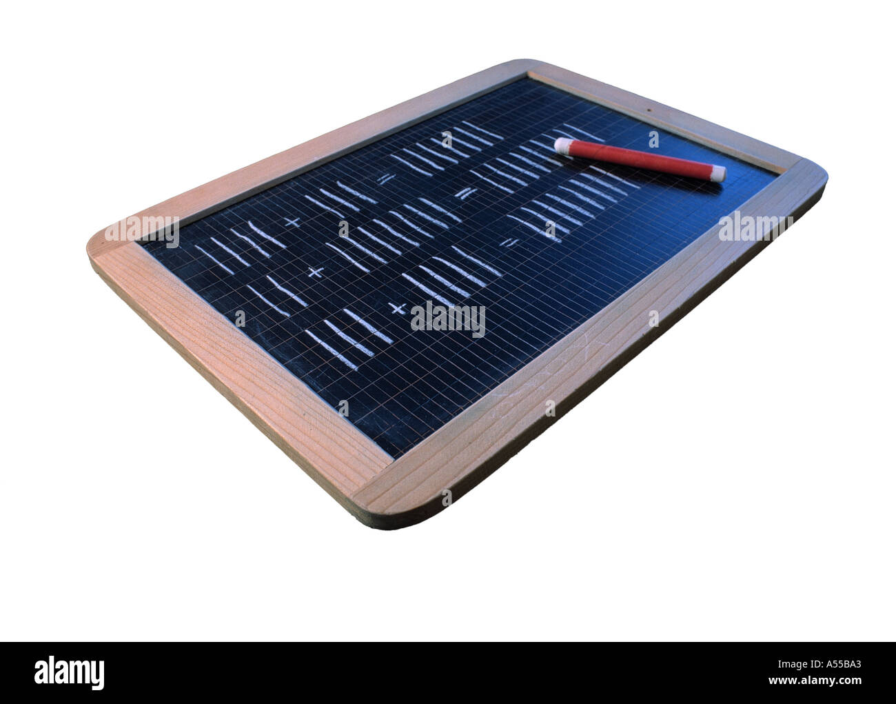 Arithmetic problem Cut Out Stock Images & Pictures - Alamy