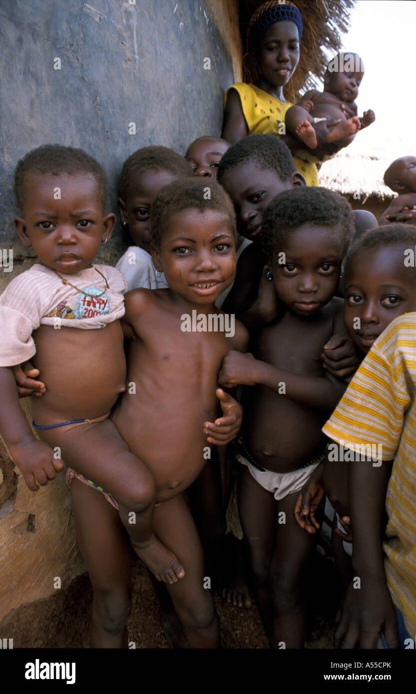 Painet ik0269 ghana children bolgatanga country developing nation less economically developed culture emerging market Stock Photo