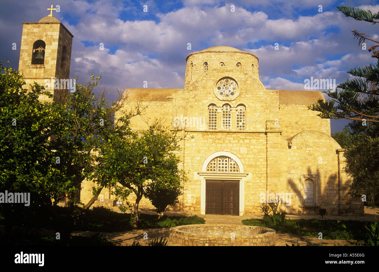 Church of St Barnabas, St Barnabas Monastery, Gazi Maqusa, Northern Cyprus, T.R.N.C. Stock Photo