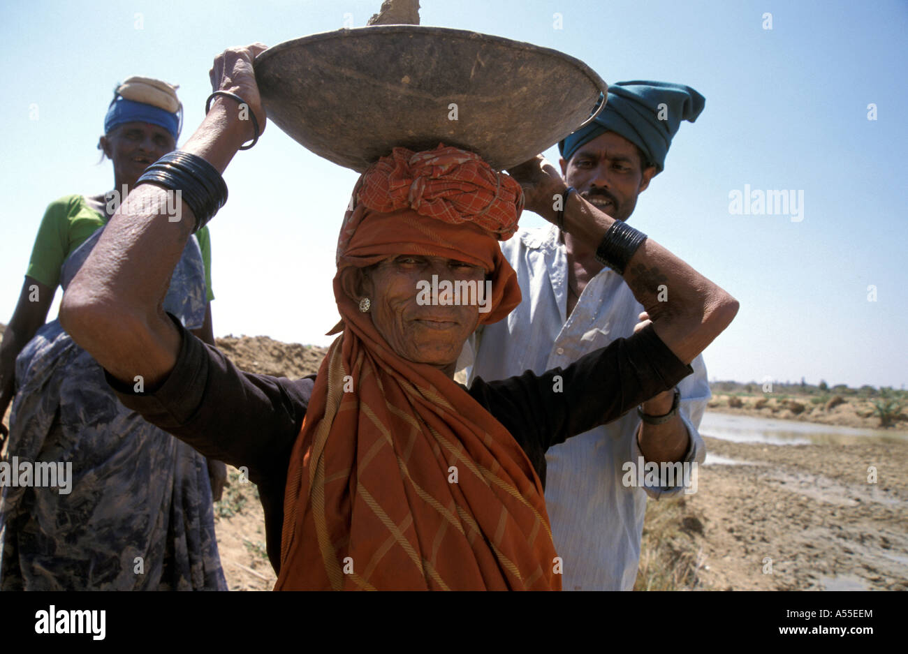 Group digging pond hi-res stock photography and images - Alamy