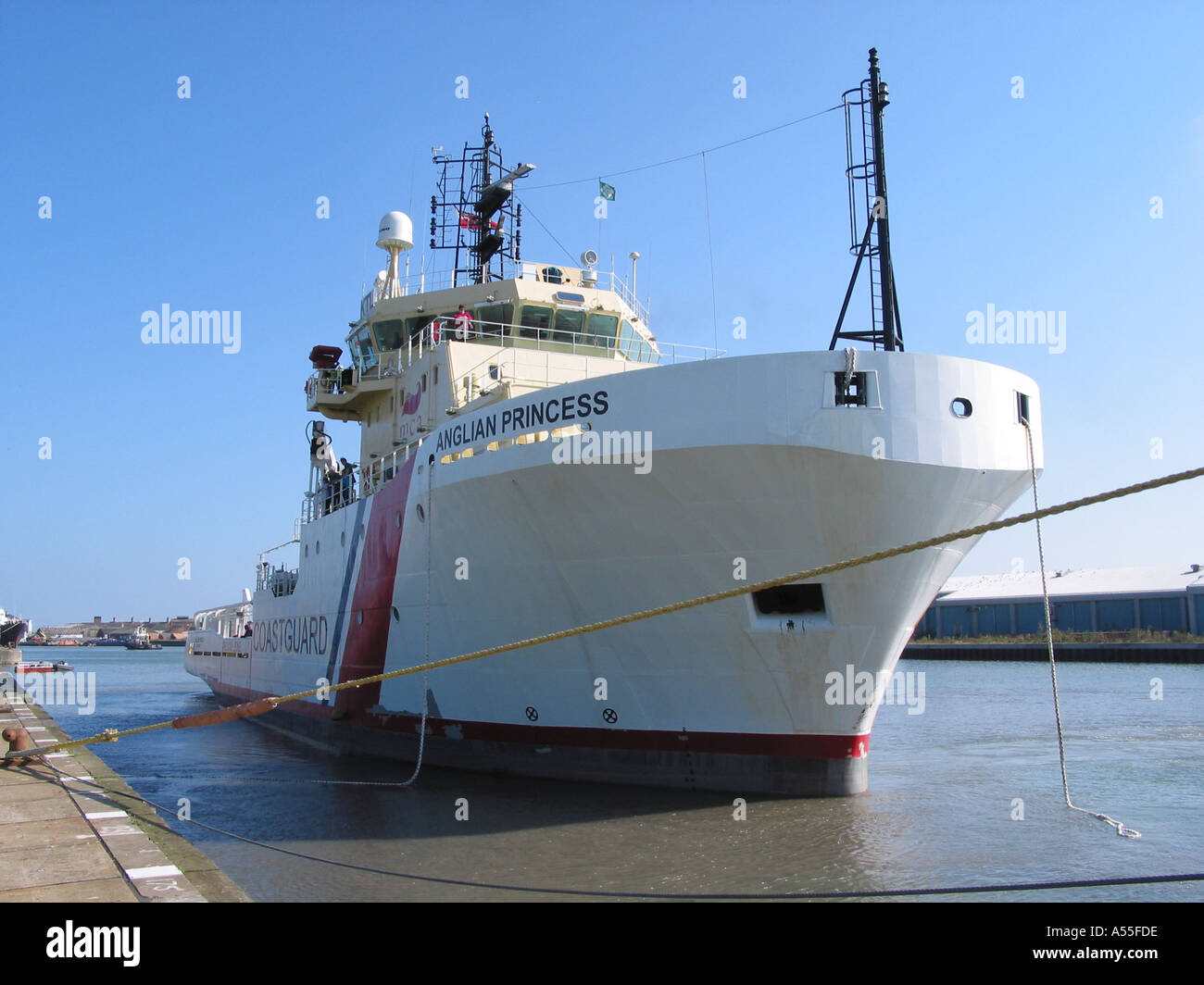 UK Maritime and Coastguard Agency MCA Tug Anglian Princess Lowestoft