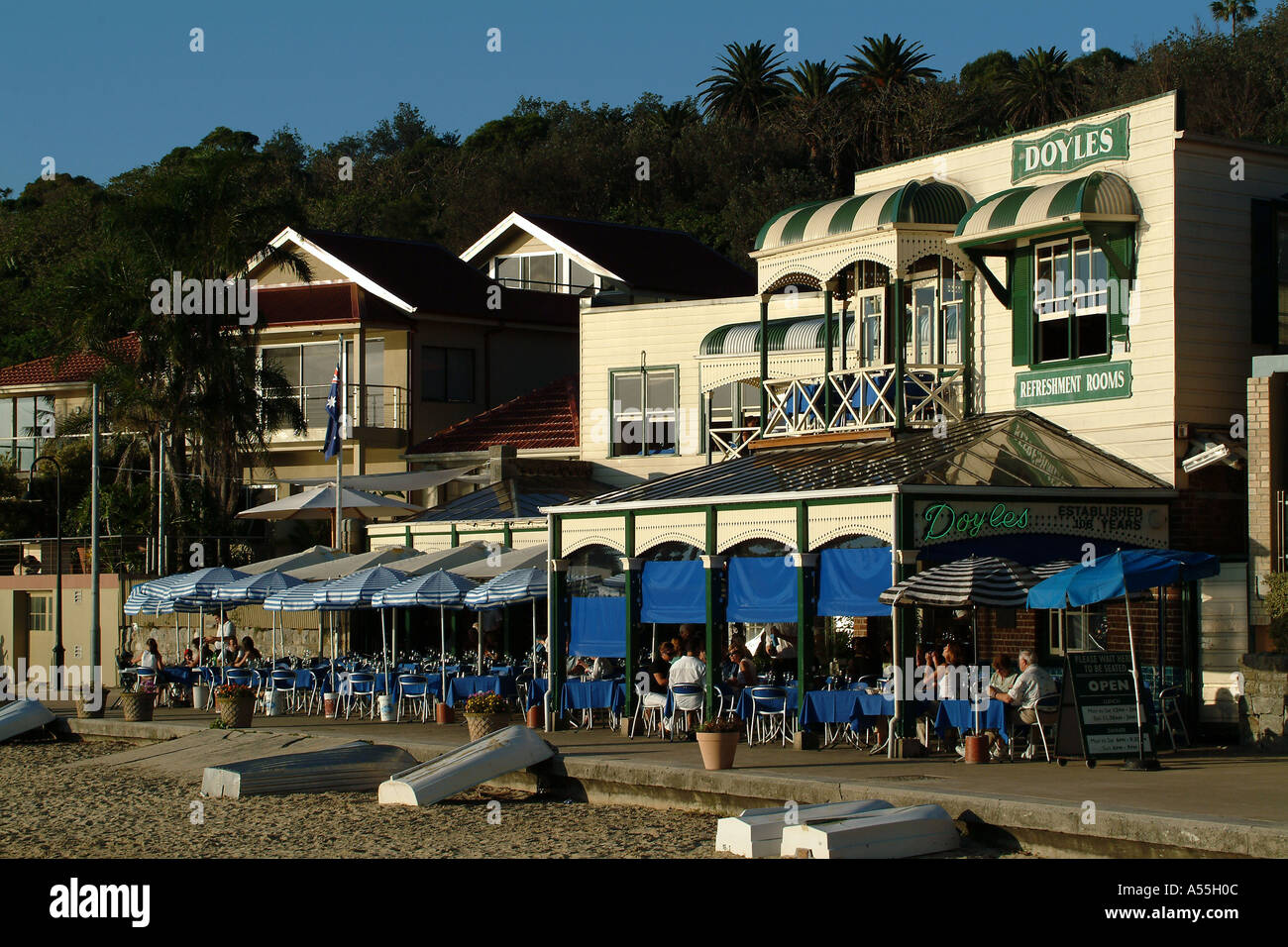 Doyles on the beach Stock Photo Alamy