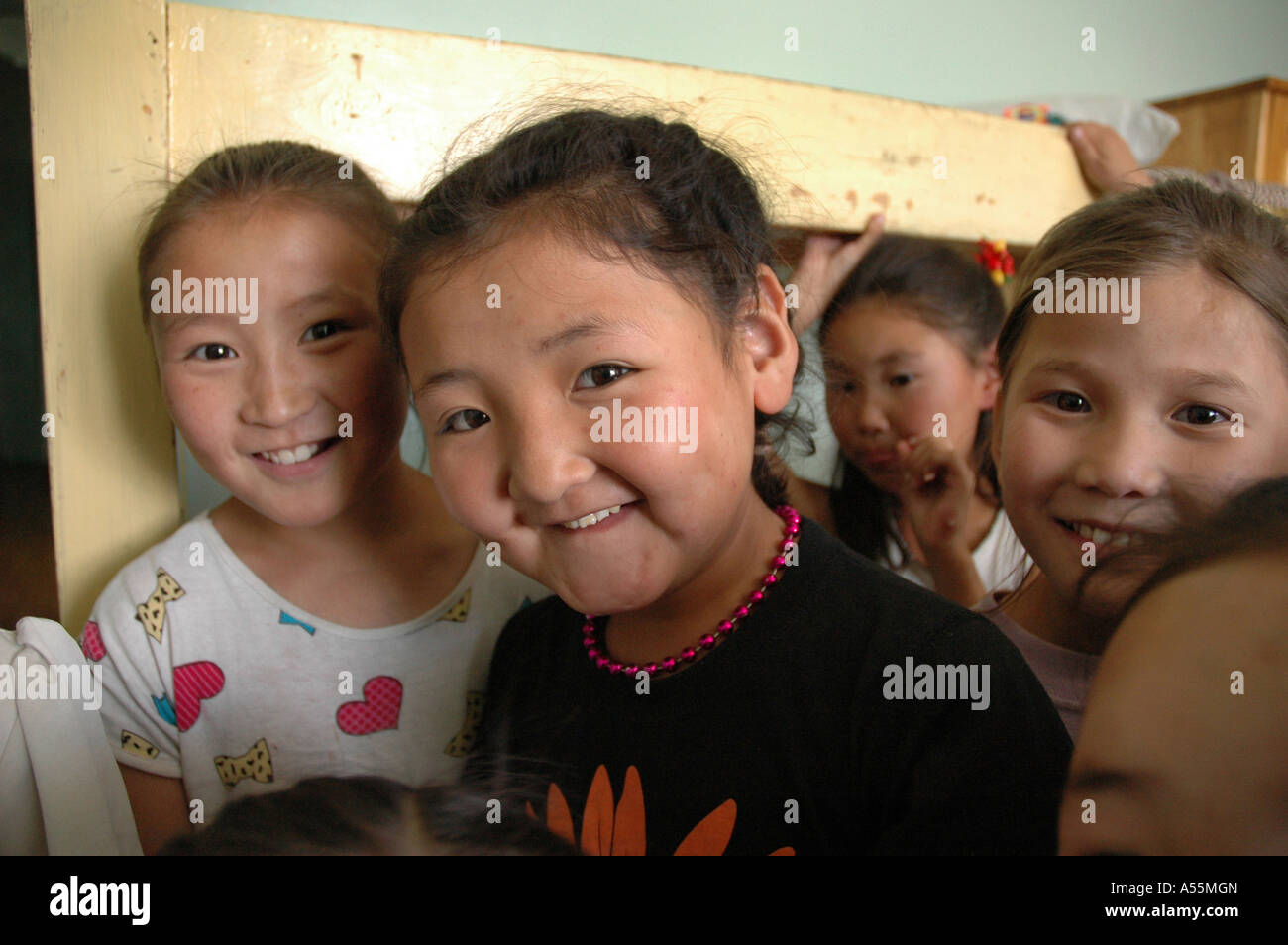 Painet is1503 mongolia verbist center for street children orphans ulaan baatar country developing nation less economically Stock Photo