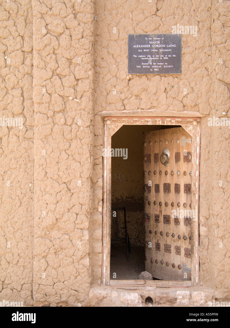 Timbuktu.  House of Alexander Gordon Laing Stock Photo
