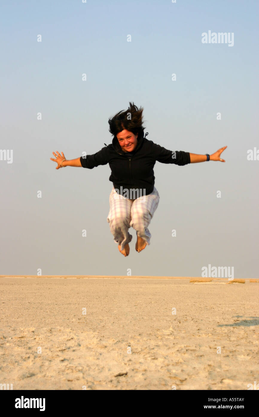 Makgadikgadi Pans Botswana Stock Photo Alamy