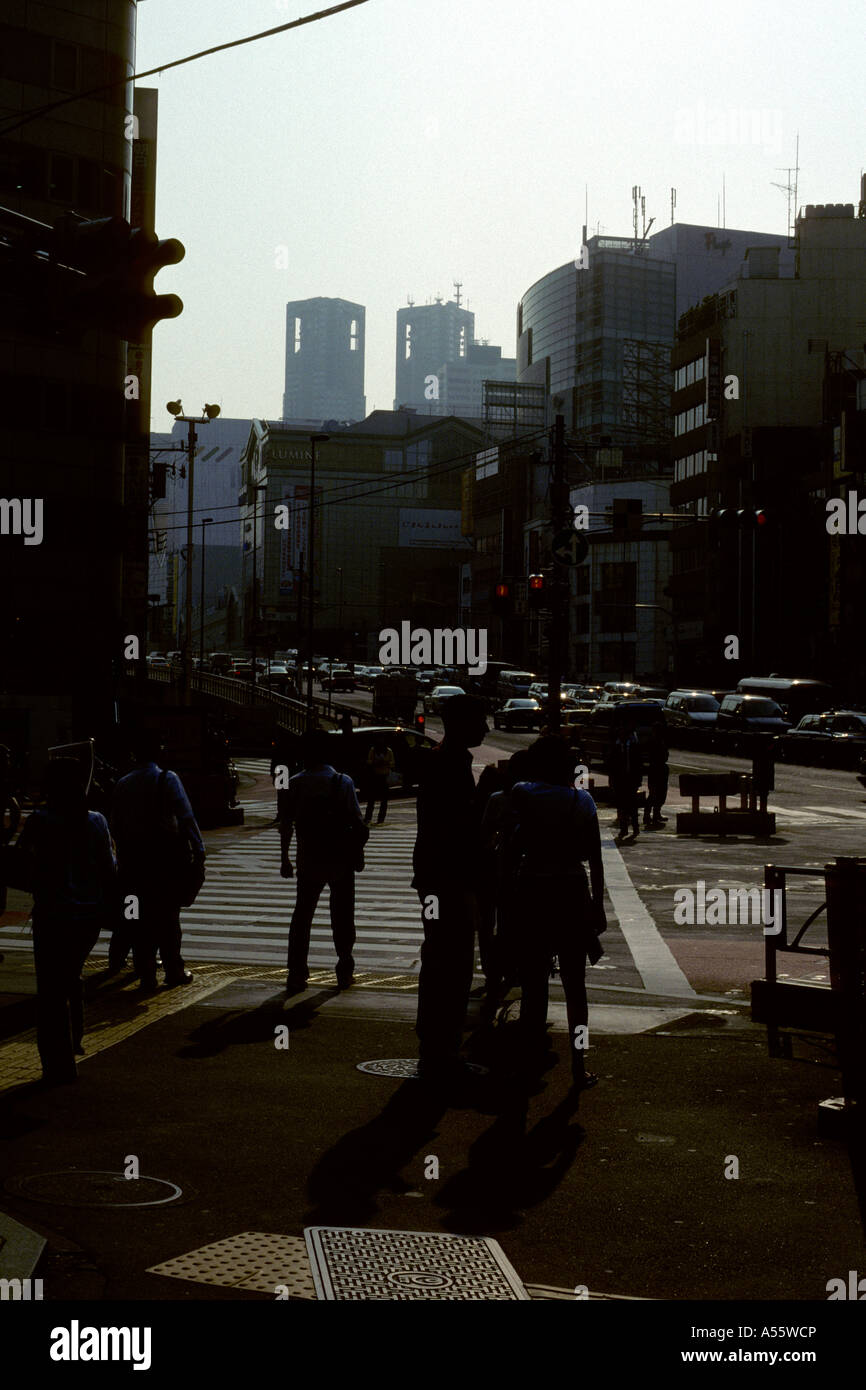 Japan tokyo shinjuku zebra crossing hi-res stock photography and images ...