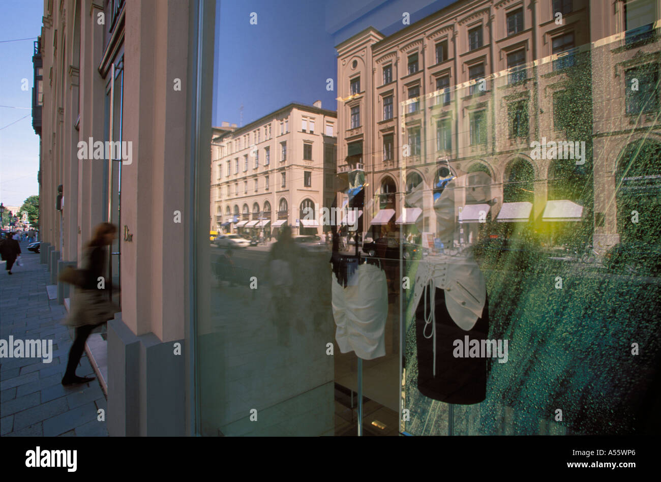 Maximilianstrasse Munich Muenchen Bavaria Germany Stock Photo - Alamy