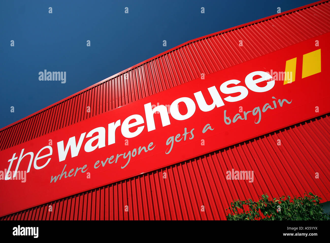 Generic picture of The Warehouse in New Zealand Stock Photo Alamy