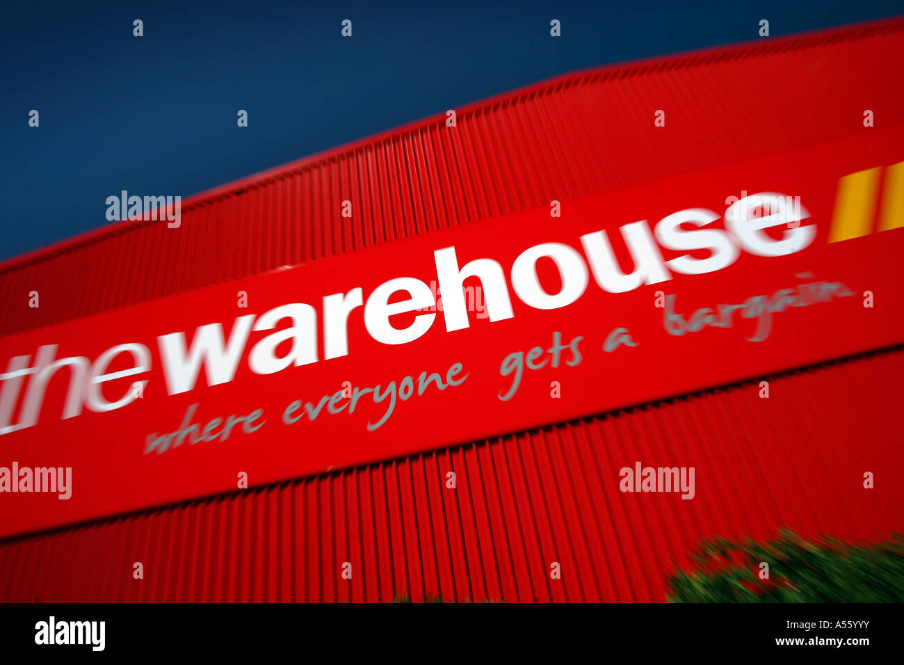 Generic picture of The Warehouse in New Zealand Stock Photo Alamy