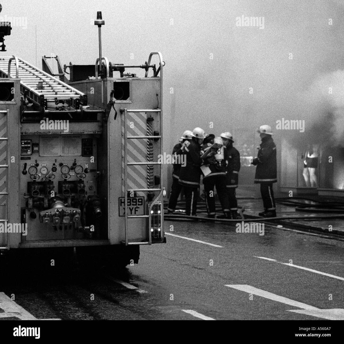 Shop fire Bond Street London Stock Photo - Alamy