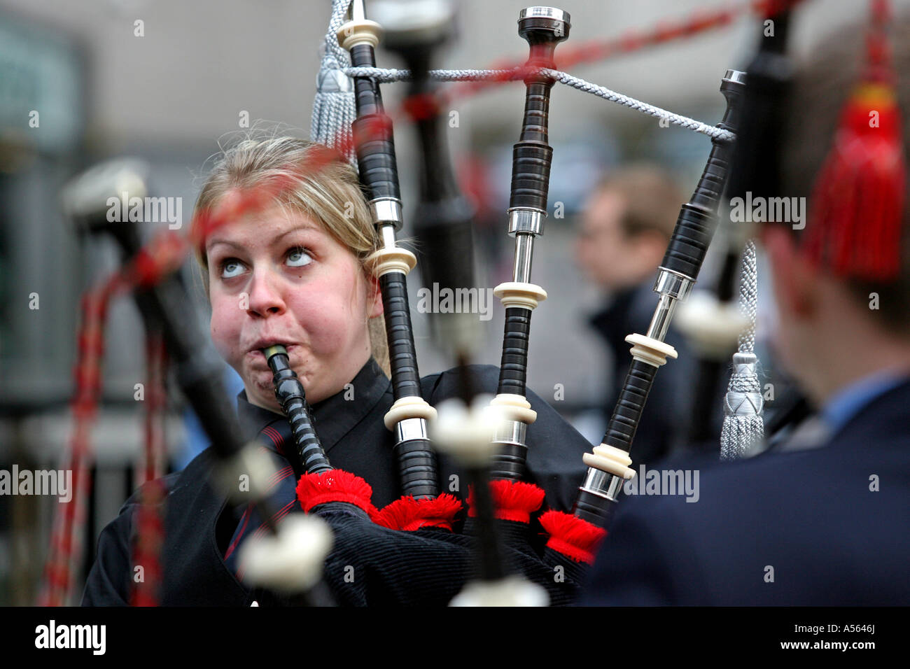female bagpipe player female bagpipe player