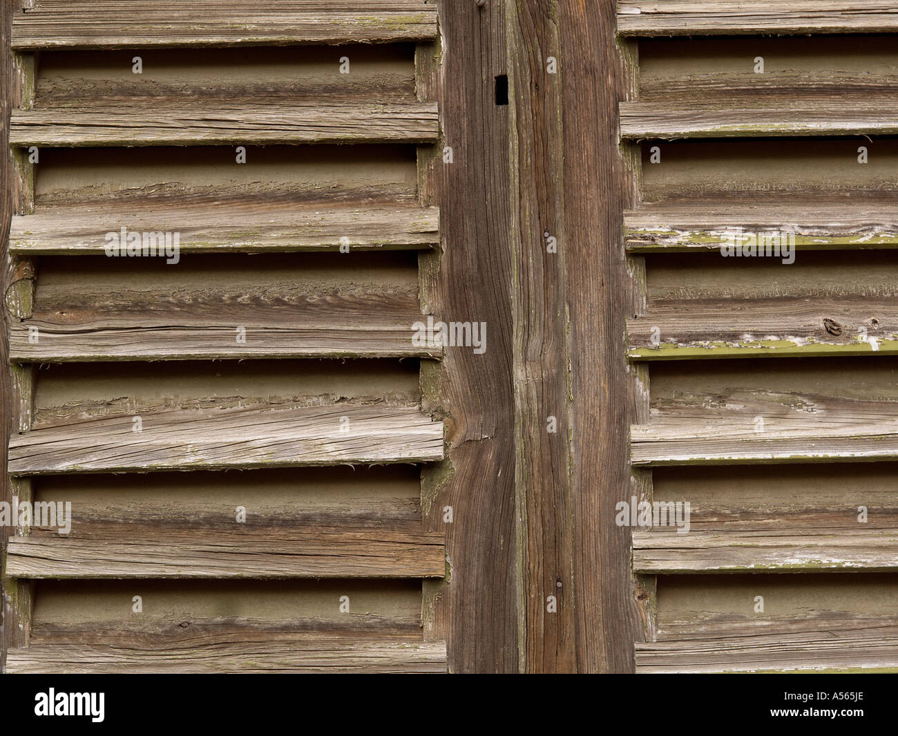 Window shutter, detail Stock Photo