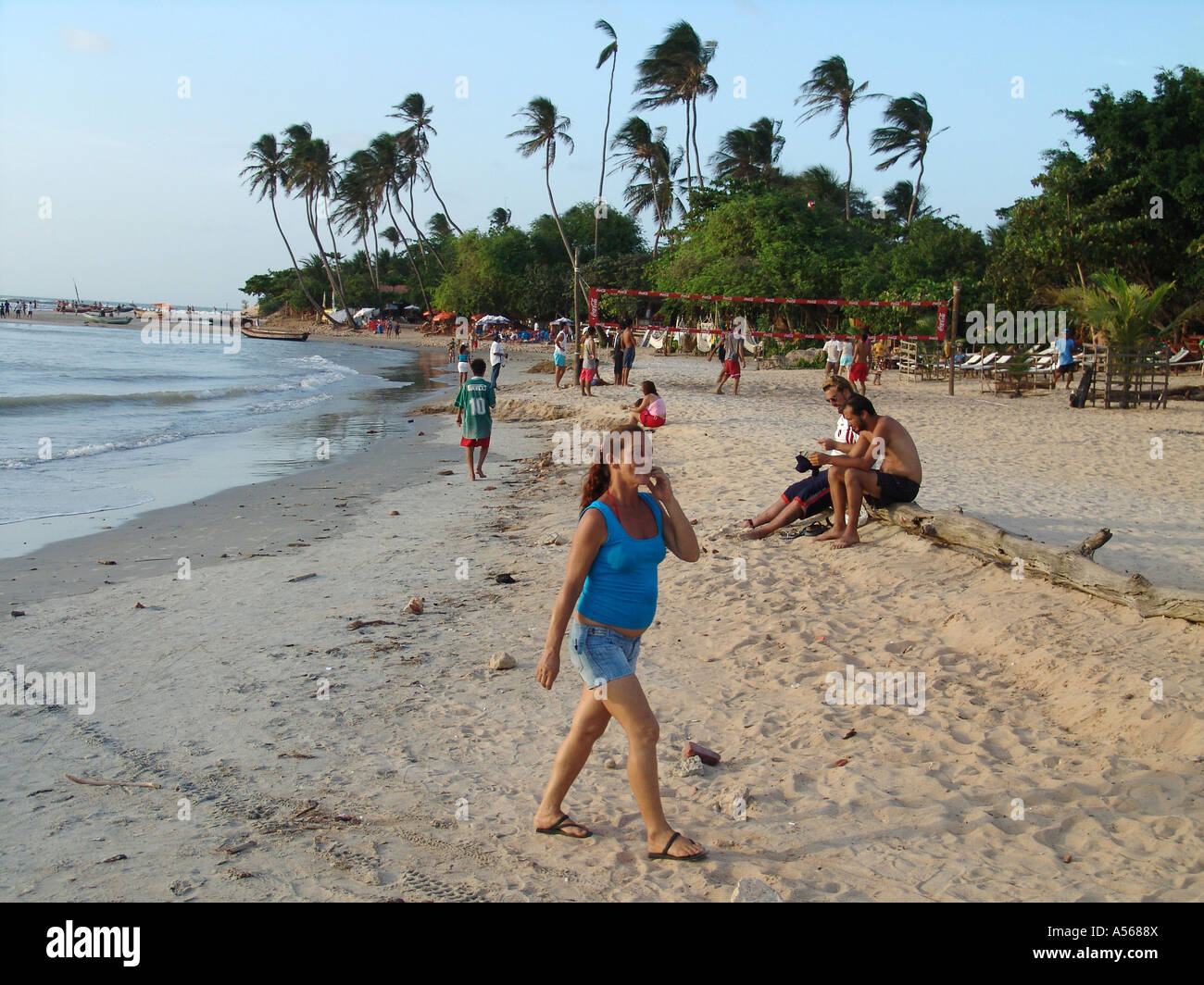 Painet iy7934 brazil beach jericoacoara ceara 2005 country developing nation less economically developed culture emerging Stock Photo