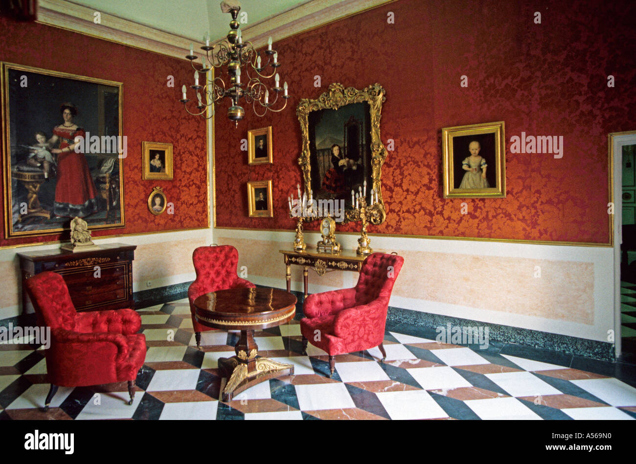 Aranjuez royal palace Comunidad de Madrid Spain Stock Photo