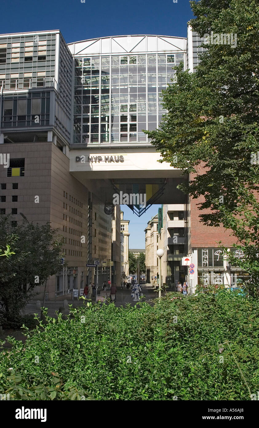 Headquarter of Deutsche Genossenschafts Hypothekenbank DGHyp in Hamburg, Germany Stock Photo