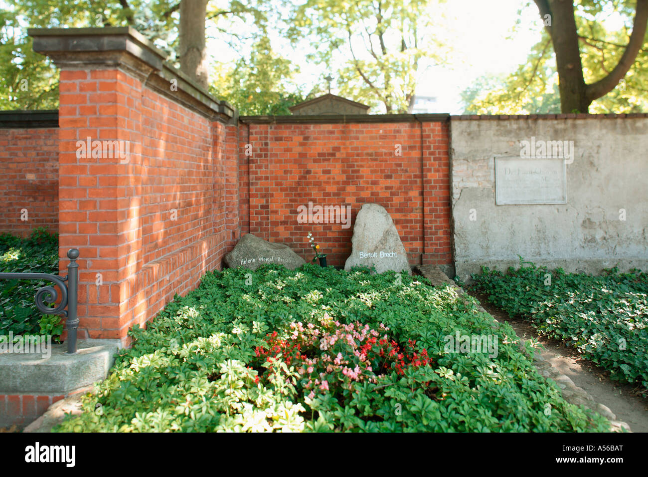 Grave of Bertolt Brecht, Berlin, Germany Stock Photo