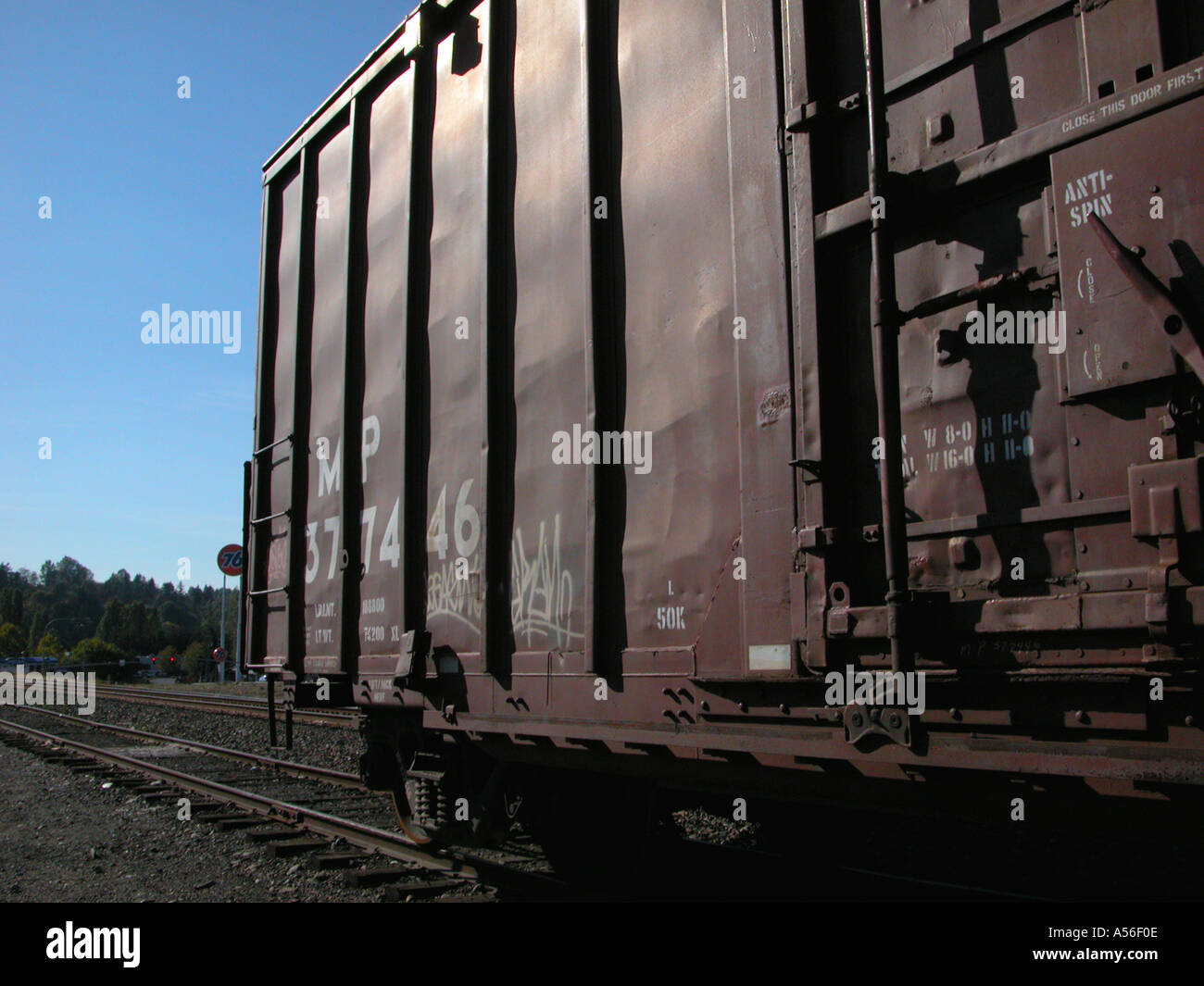 Train Washington State USA Stock Photo Alamy