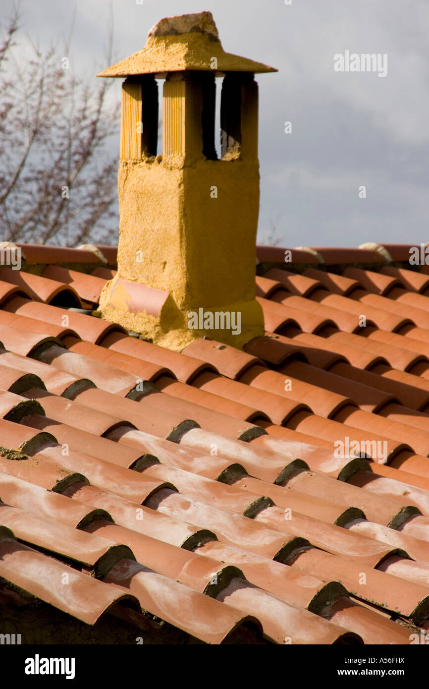Spanish Roof Chimney High Resolution Stock Photography and Images Alamy