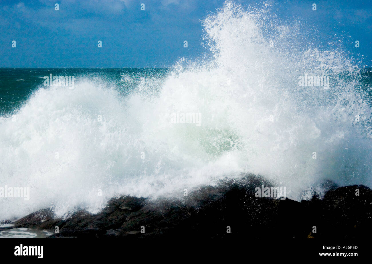 Atlantic waves Stock Photo