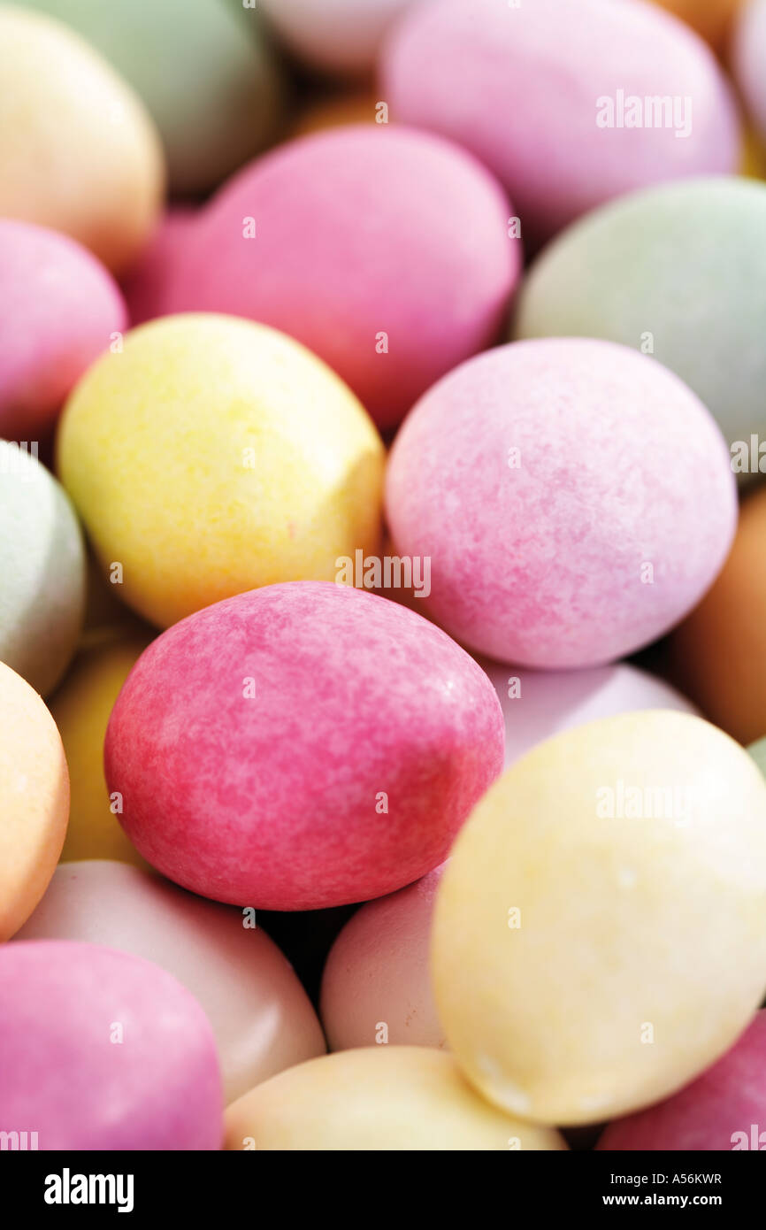 Sweet easter eggs, close-up Stock Photo