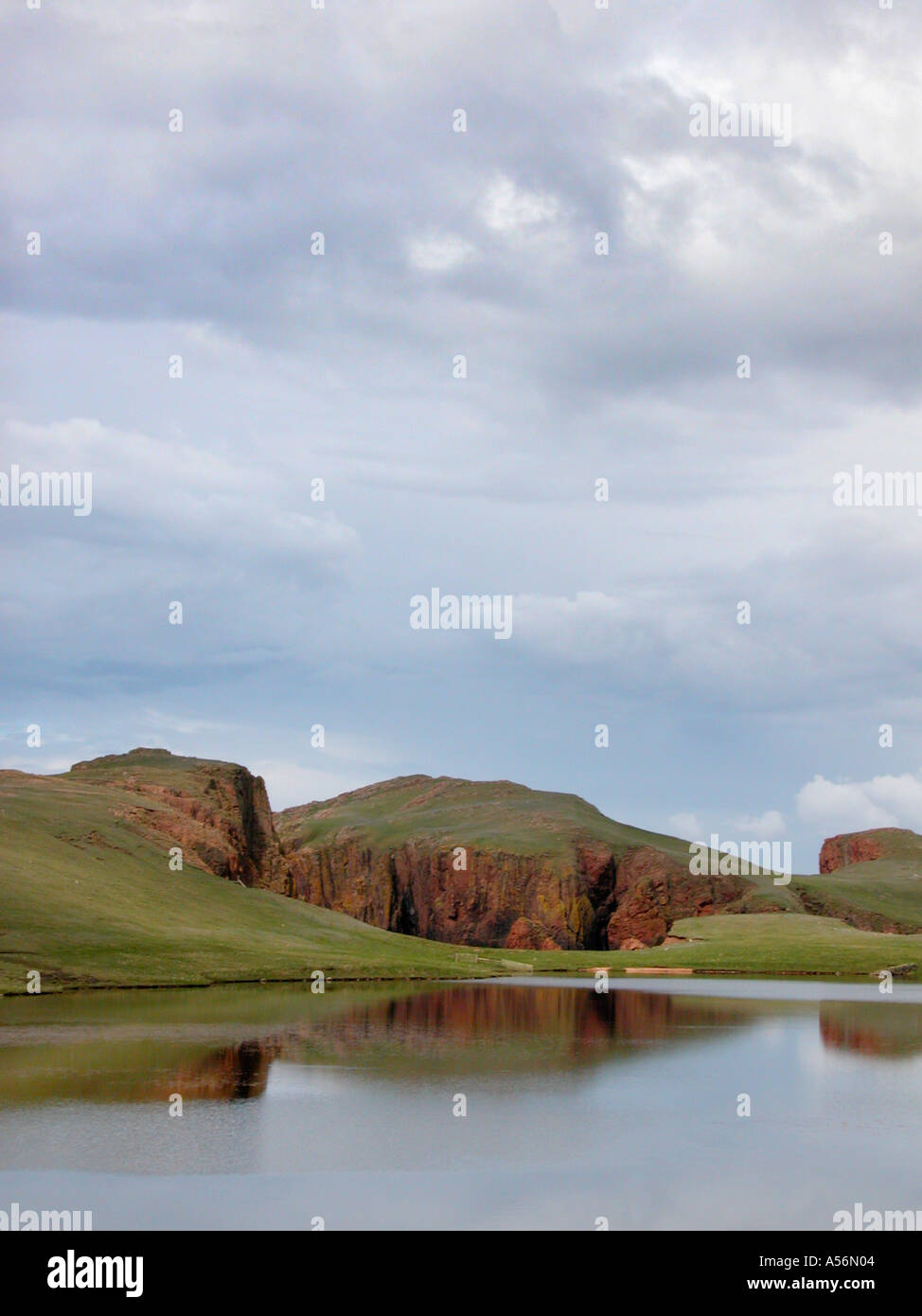 Hams of Muckle Roe Shetland Stock Photo