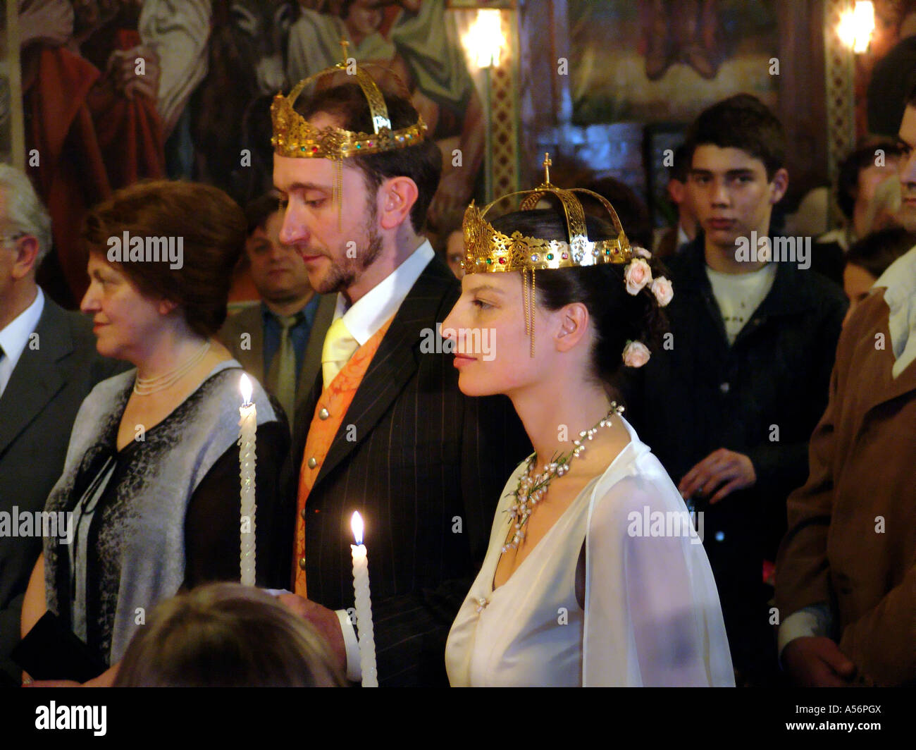 Painet ja0700 bulgaria wedding ceremony inside byzantine catholic ...