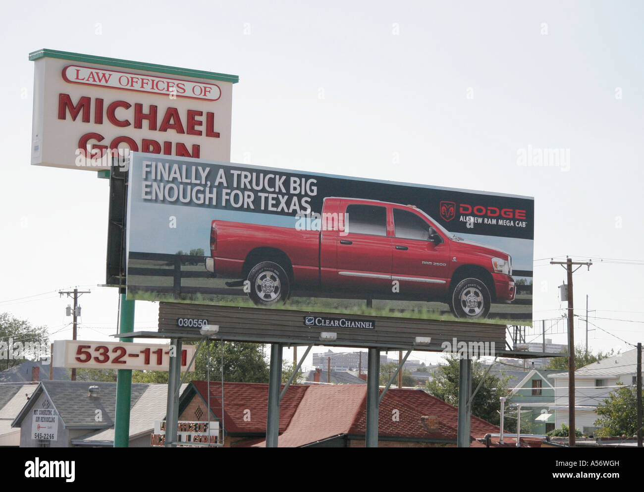 ja0983 usa billboard truck cuidad juarez el paso texas photo