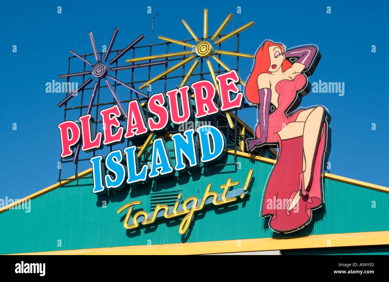 Pleasure Island Downtown Disney Lake Buena Vista Orlando Florida USA Stock Photo