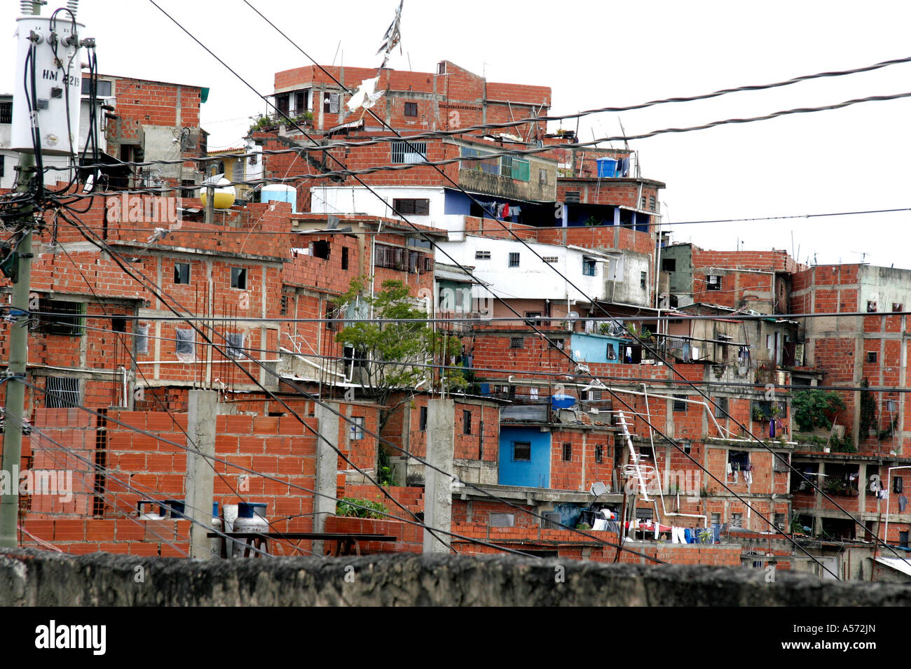 Painet ja1346 venezuela petare slum caracas latin america south poverty 20051001 2005 country developing nation less Stock Photo
