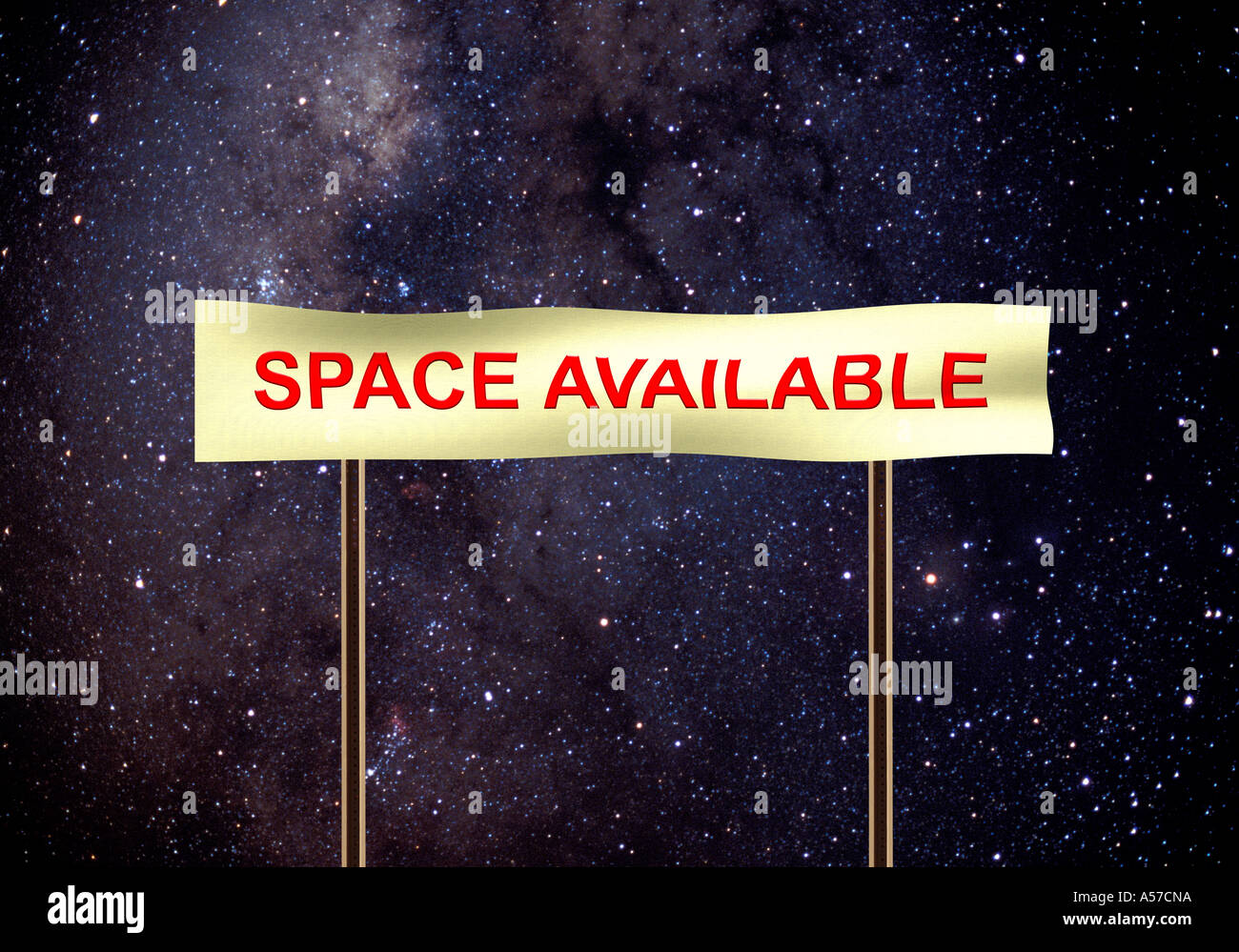 Space Available. Stock Photo