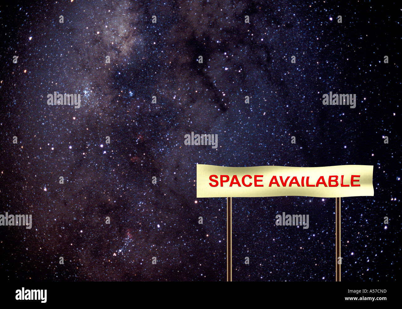 Space Available. Stock Photo