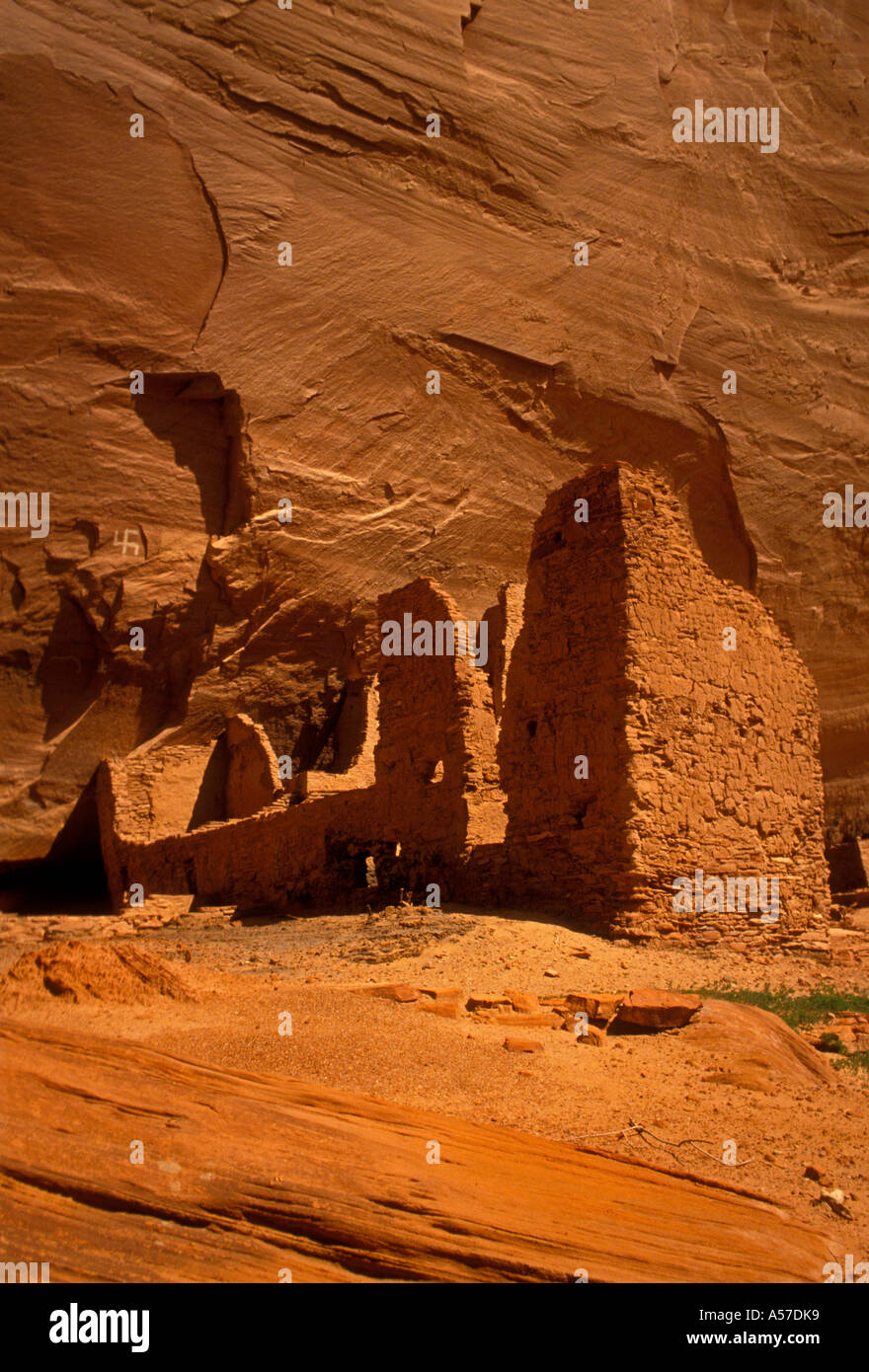 Antelope House Ruins, Anasazi cliff dwellings, Canyon de Chelly National Monument, Canyon de