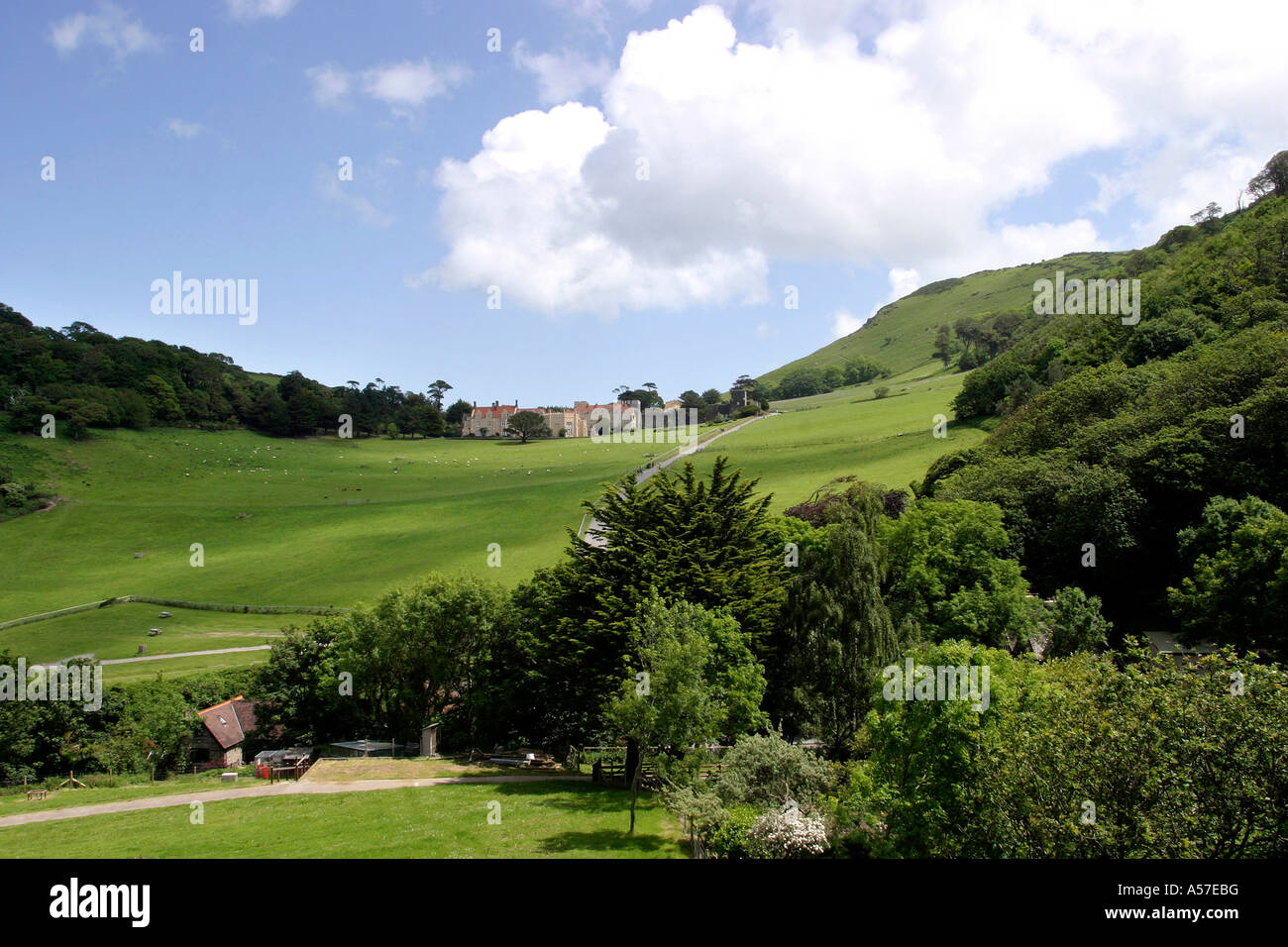 UK Devon Lynton Lee Abbey Christian Conference Centre Stock Photo