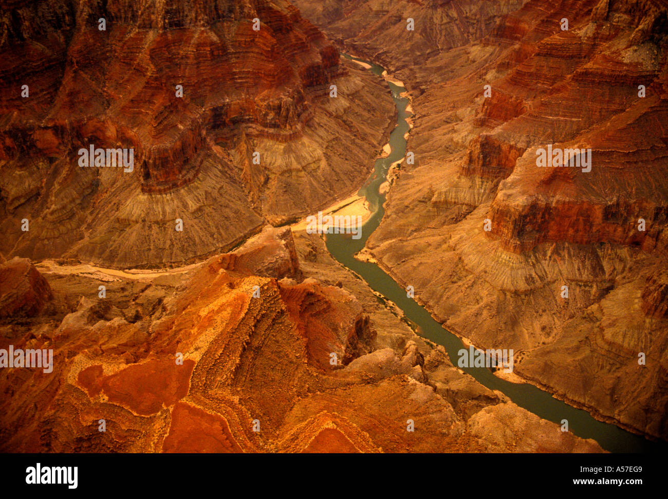 Colorado River, Grand Canyon, Grand Canyon National Park, Arizona Stock Photo