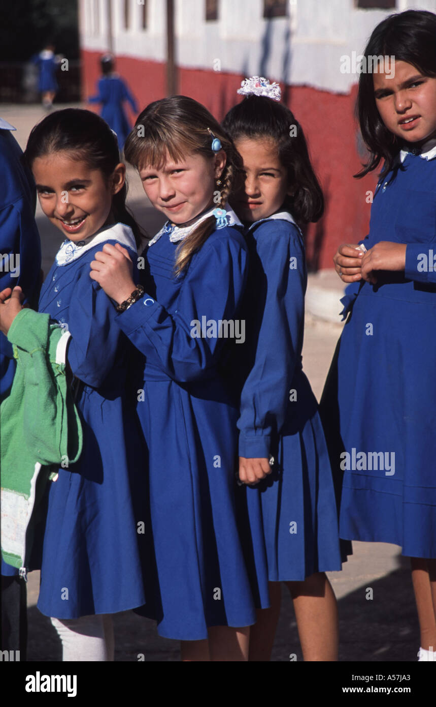 TURKEY Young Turkish Schoolgirls Standing In A Queue Stock Photo Alamy TURKEY Young Turkish Schoolgirls Standing In A Queue Stock Photo Alamy