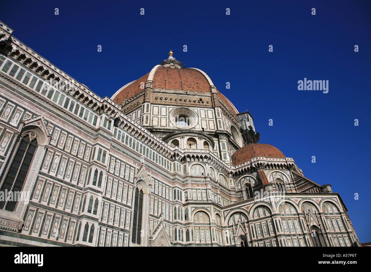 Florence cathedral, dome by Brunelleschi Stock Photo - Alamy