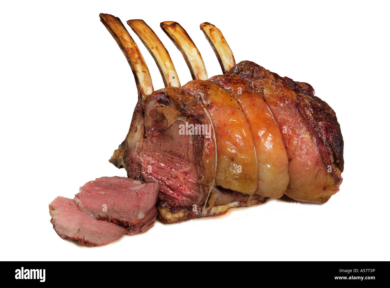 Beef rib joint meat rack animal flesh roast fresh bone meal dinner