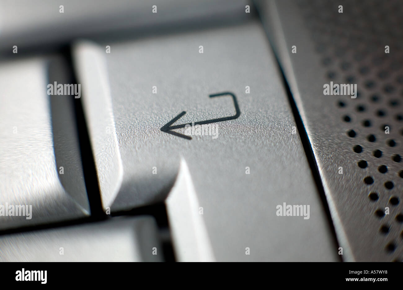 A return key on a modern computer Stock Photo Alamy