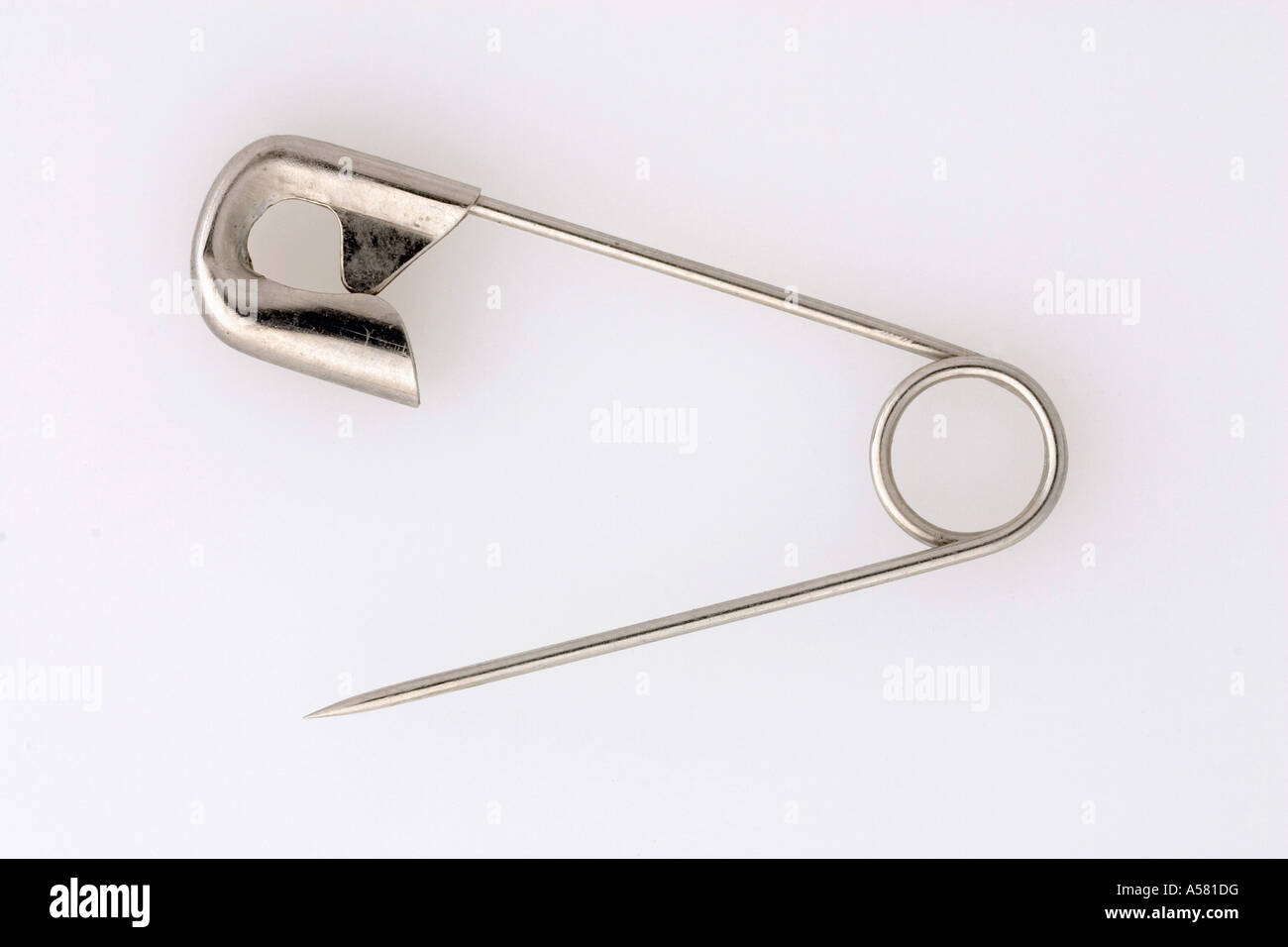 Safety pin, fixing pin Stock Photo Alamy