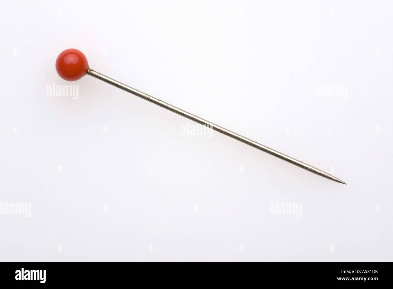 Fixing pin, needle Stock Photo Alamy