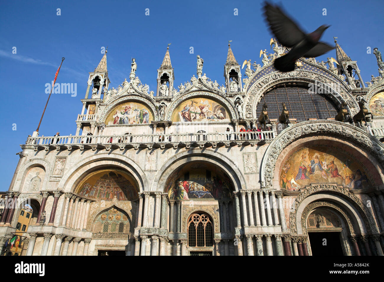 St. Mark's Square, Venice, Italy, Europe Stock Photo