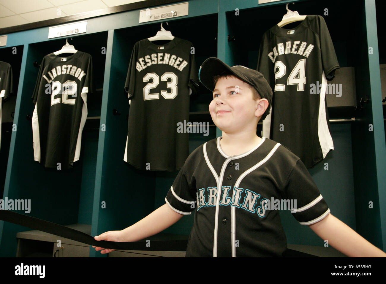 marlins little league uniforms