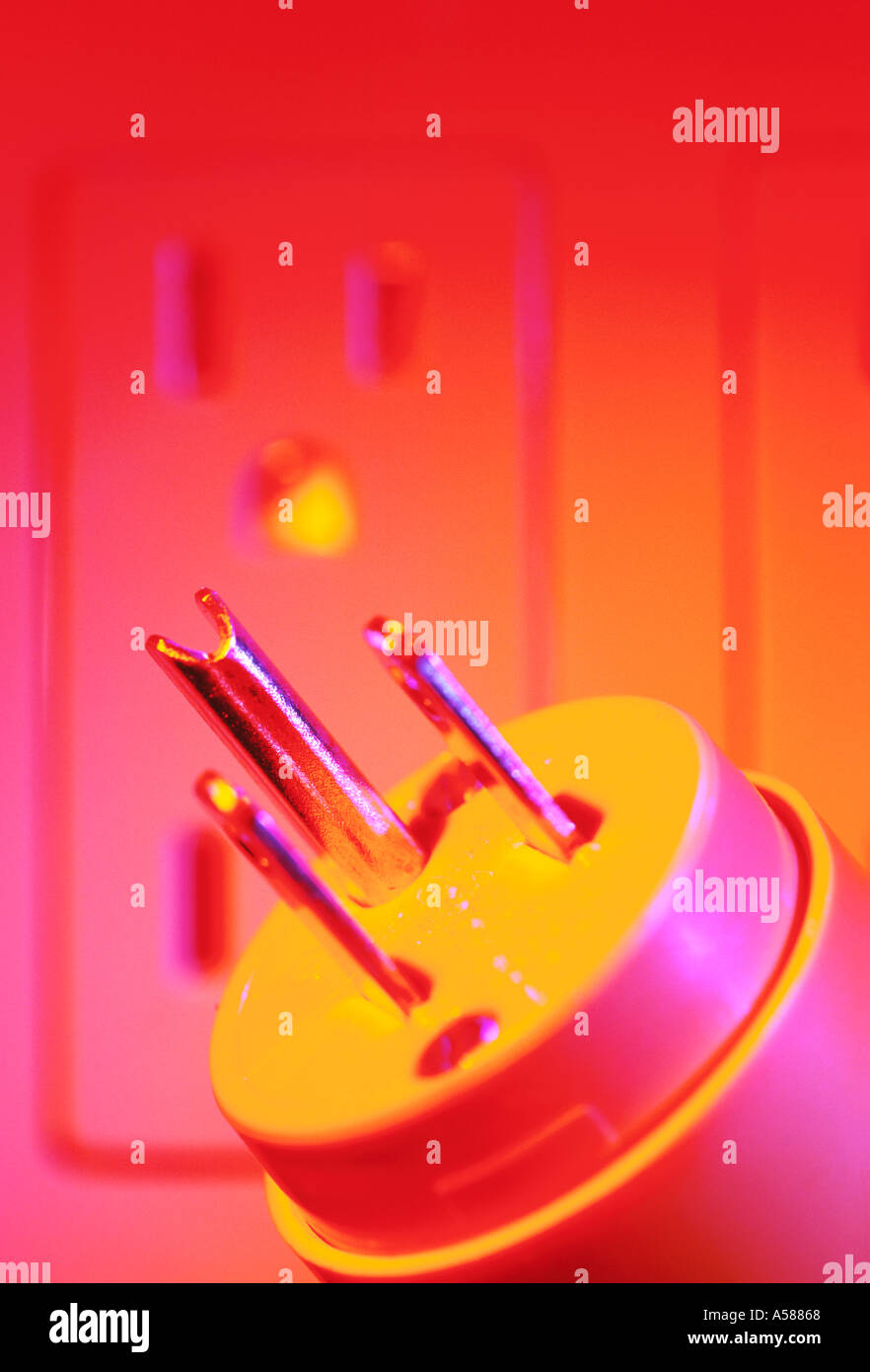 Three prong hires stock photography and images Alamy