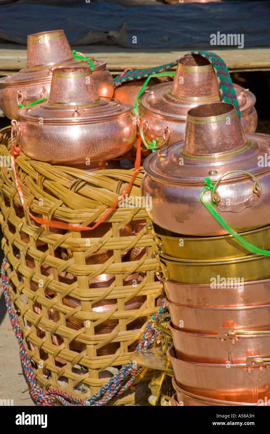 Copper vessels hi-res stock photography and images - Alamy